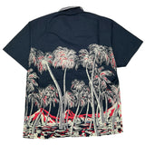 N°21 Camicia Mezza Manica Stampa Floreale Nero Per Bambino
