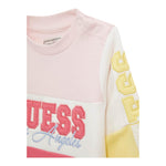 GUESS abito manica lunga girocollo multicolor con logo Multicolor per Neonata A4YK01KA6R3X MULTICOLOR GUESS 