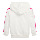 Ralph Lauren Felpa Chiusa con Cappuccio Tinta Unita per Bambina 313957348001 BIANCO RALPH LAUREN 