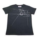 Cesare Paciotti T-Shirt Girocollo Tinta Unita con Stampa per Bambino TSP5165J NERO CESARE PACIOTTI 