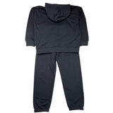 JOHN RICHMOND completo 2 pezzi felpa-pantalone tinta unita Nero per Bambino RBA25007CF NERO JOHN RICHMOND 
