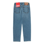 Diesel Jeans Tinta Unita con Girovita Regolabile per Bambino J00808 AZZURRO DIESEL 