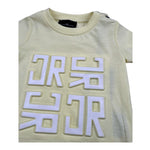John Richmond T-Shirt Girocollo Tinta Unita con Logo per Neonato RIP26026TSO GIALLO JOHN RICHMOND 