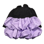 JOHN RICHMOND abito tinta unita con gonnellone manica lunga Nero per Neonata RIA24077VE NERO JOHN RICHMOND 