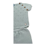 Juliana Completo 2 Pezzi T-Shirt Maglia-Culotte per Neonato 25071 VERDE ACQUA JULIANA 