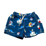 Saint Barth Costume Stampa Fantasia per Bambino JEA0004A BLU SAINT BARTH 