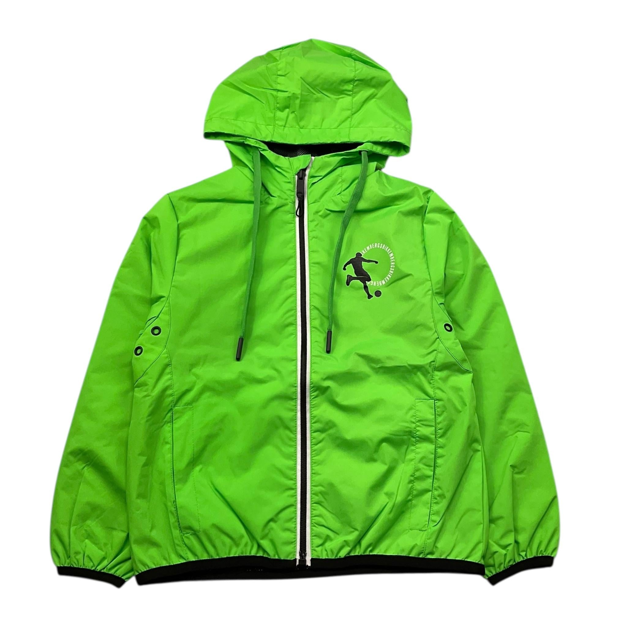 Bikkembergs Giubbino Tinta Unita con Cappuccio per Bambino BK3127 VERDE BiKKEMBERGS 