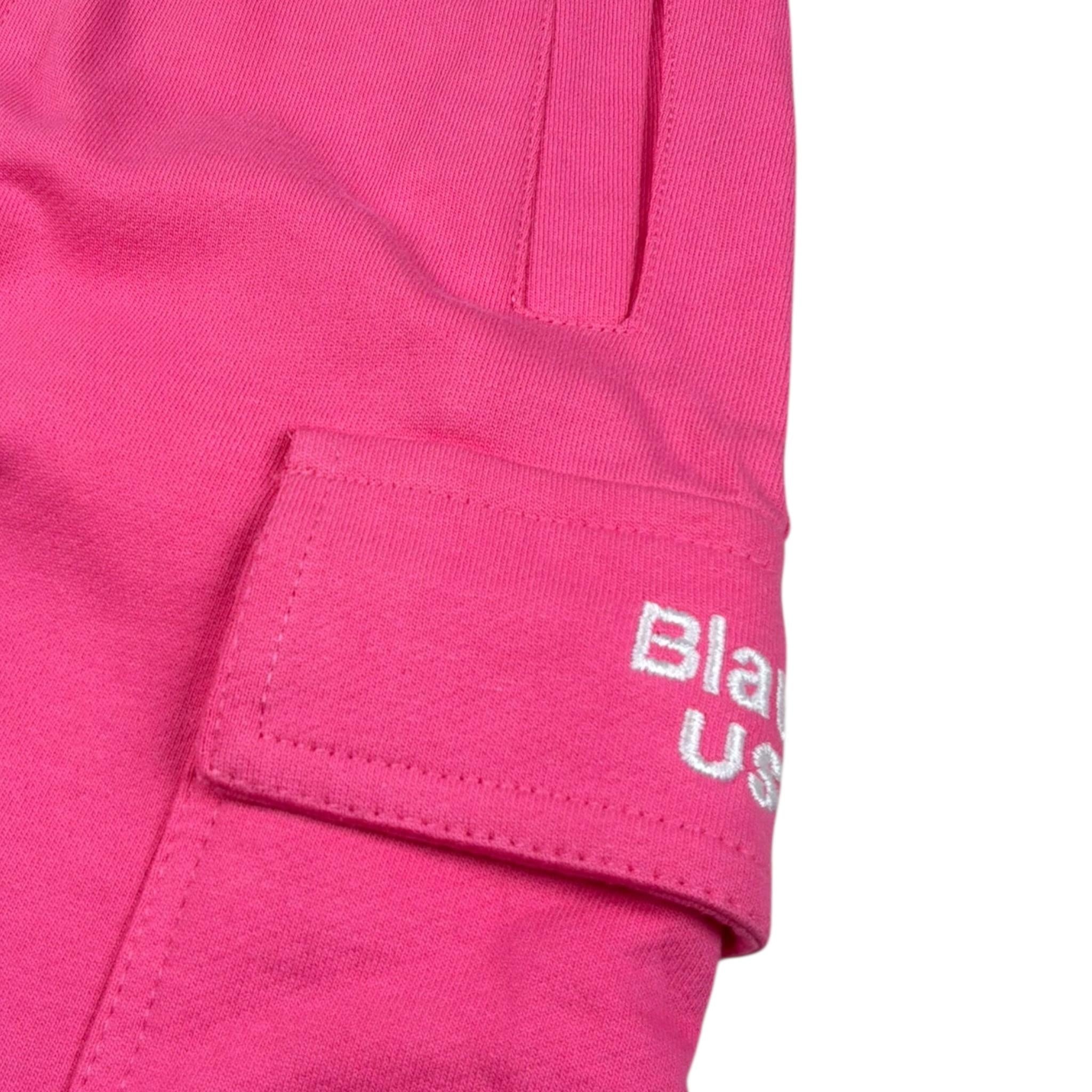 Blauer Pantalone Tuta Tinta Unita con Logo per Neonata 25SBLKP01554XFN FUXIA BLAUER 