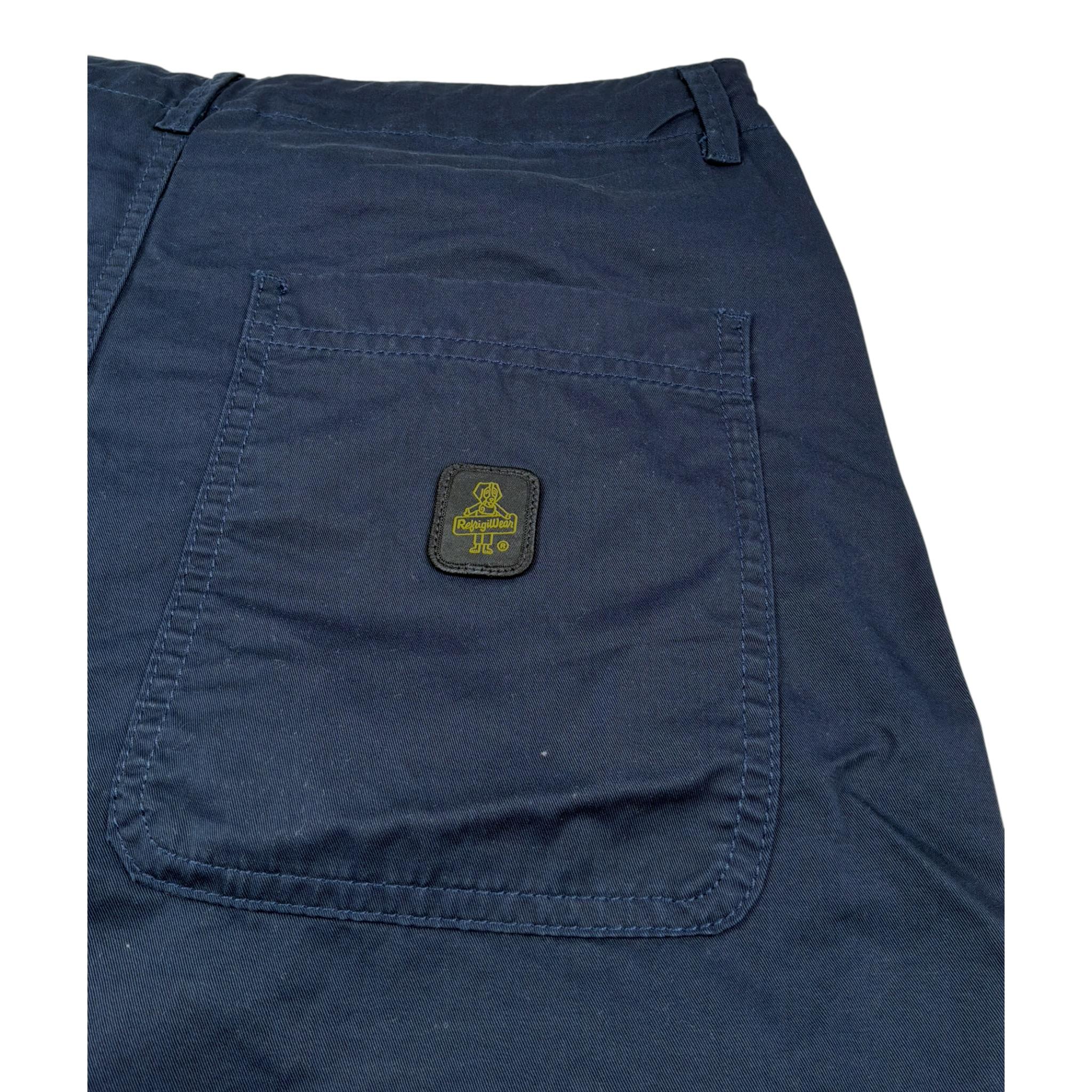Refrigiwear Bermuda Tinta Unita con Girovita Regolabile per Bambino 141PRMJS25 BLU REFRIGIWEAR 