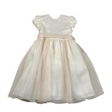 Childrenfashionatelier Abito Cerimonia Tinta Unita Mezza Manica per Bambina 517AB ROSA CHILDRENFASHIONATELIER 