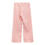 Vicolo Pantalone Tinta Unita con Girovita Regolabile Rosa per Bambina