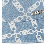 Michael Kors Cappello Pescatore In Denim Tinta Unita per Bambina R30422X AZZURRO MICHAEL KORS 