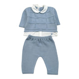 Le Coconne Completo 2 Pezzi Maglia-Pantalone per Neonato LCN2566 AZZURRO LE COCONNE 