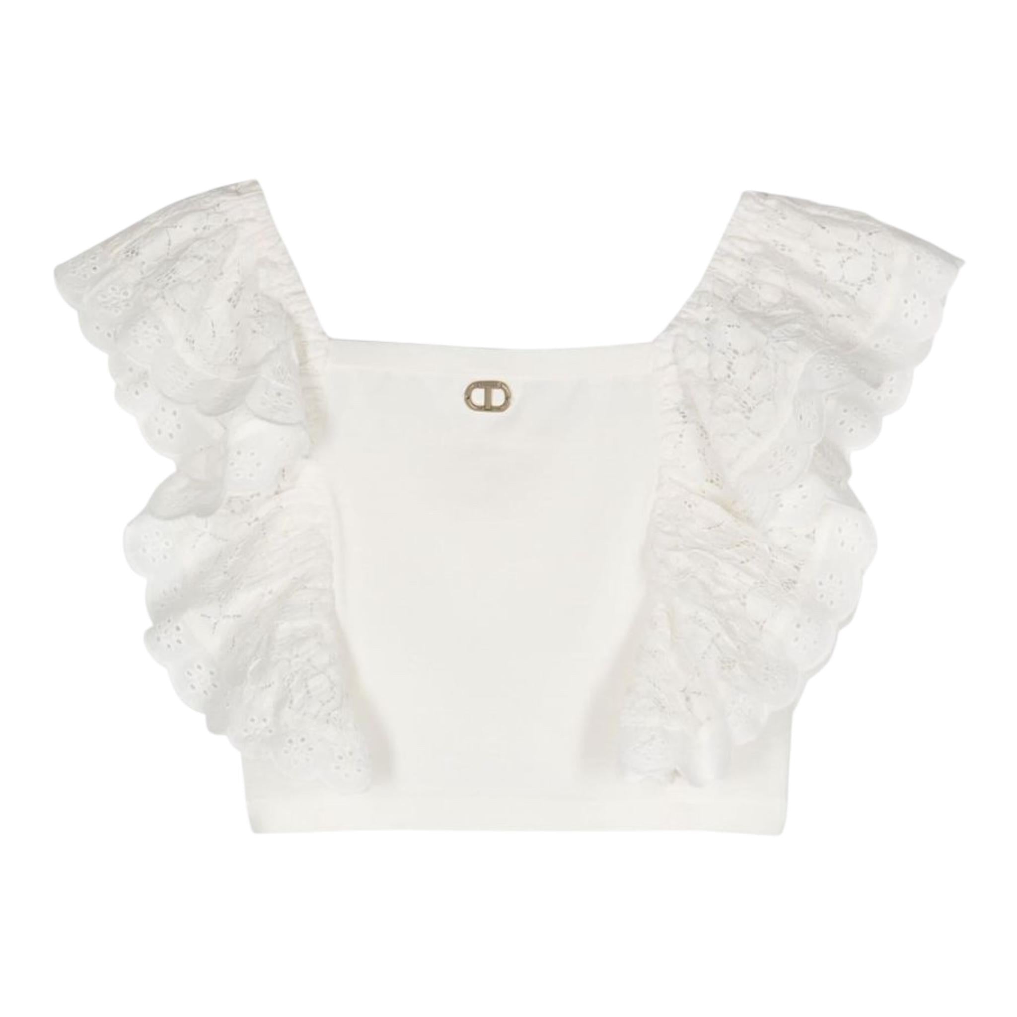 TWINSET 241GJ2Q25BIANCO