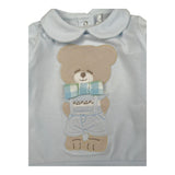 Nanan Completo 2 Pezzi Shirt-Ghettina per Neonato E211310 AZZURRO NANAN 