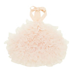 Patrizia Pepe Top tinta unita con Balze In Tulle Bianco per Bambina 7F0021X BIANCO PATRIZIA PEPE 