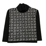 JOHN RICHMOND shirt collo alto tinta unita con brillantini Nero per Bambina RGA25181TS NERO JOHN RICHMOND 