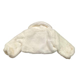 LALALU' giacca tinta unita in pelliccia Bianco per Neonata GIL009NX BIANCO LALALU' 