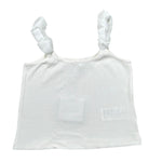 Lu Lu By Miss Grant Top tinta unita A Bretelle Bianco per Bambina LL3501 BIANCO LU LU BY MISS GRANT 