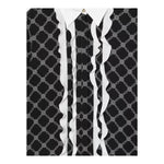 Elisabetta Franchi Camicia Bicolore Logata per Bambina EFCA257 BIANCO/NERO ELISABETTA FRANCHI 