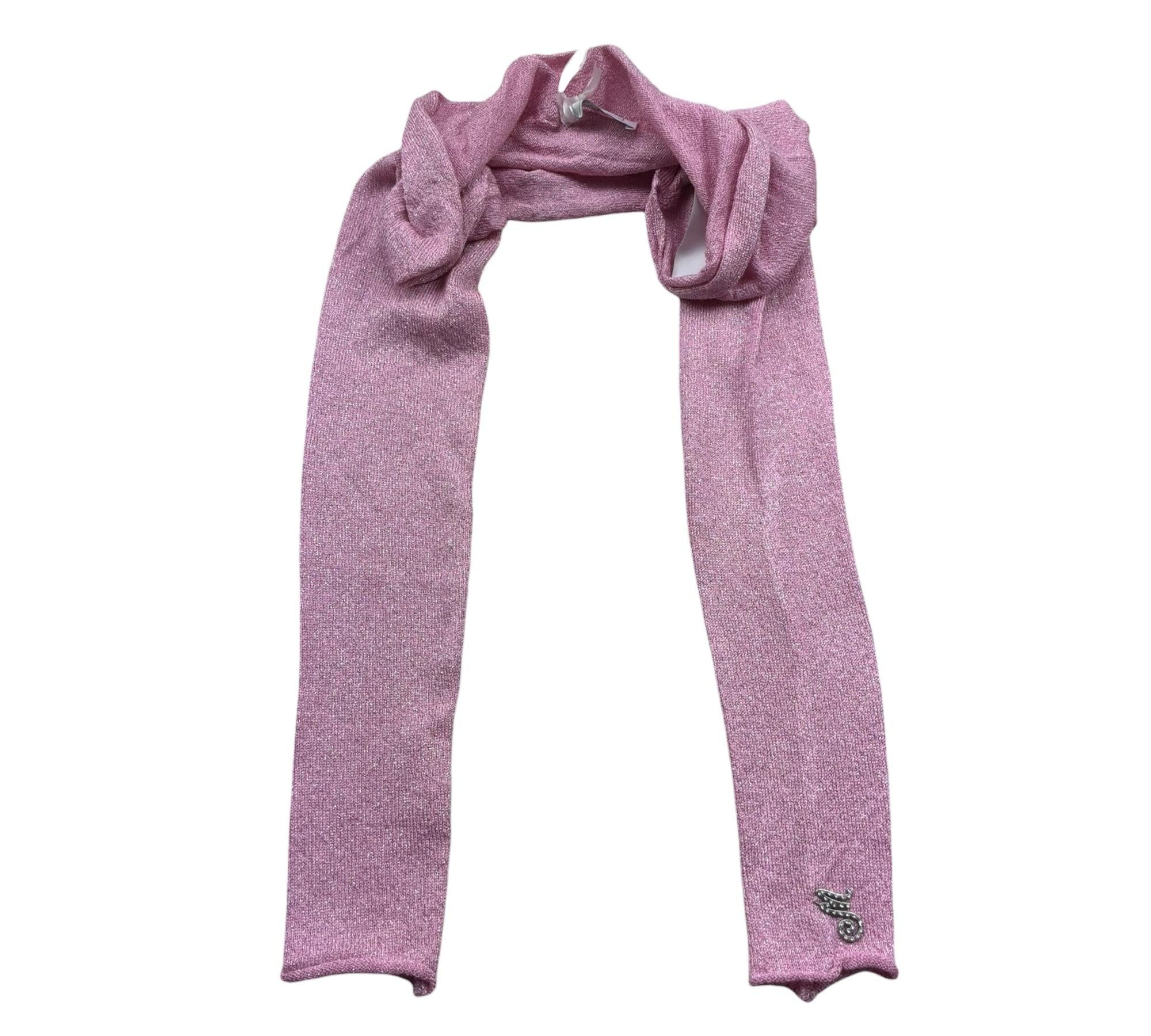 Monnalisa Coprispalle Tinta Unita Glitteraro per Bambina 771801 ROSA MONNALISA 