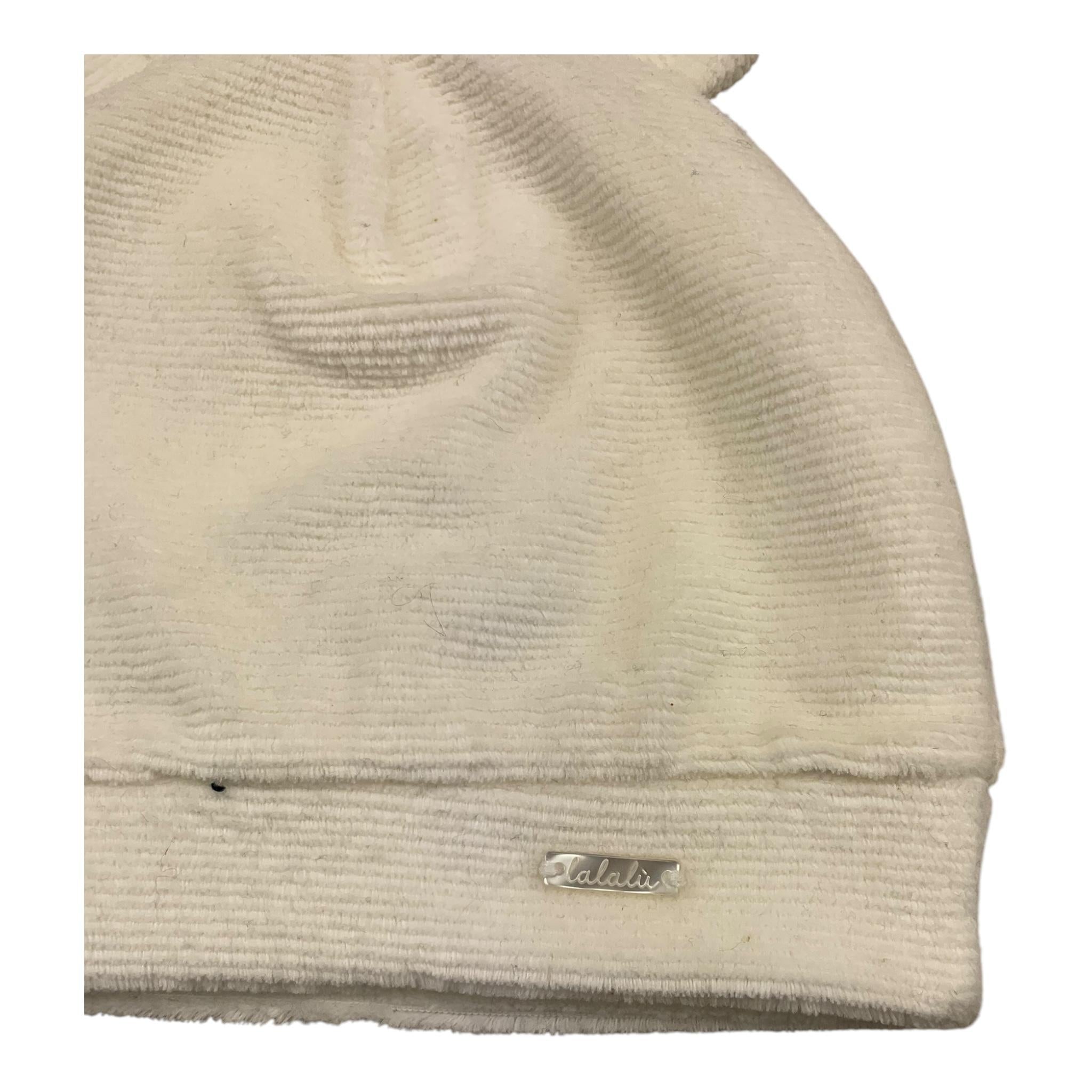 LALALU' cappello tinta unita con orecchie Panna per Neonato CAL04L PANNA LALALU' 