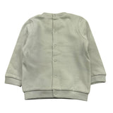 YATSI BABY completo felpa girocollo tinta unita con stampa-pantalone Verde acqua per Neonato 24433530 VERDE ACQUA YATSI BABY 