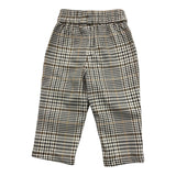 Y-CLU pantalone tinta unita con microfantasia Bianco per Neonato BYN10755 BIANCO Y-CLU 