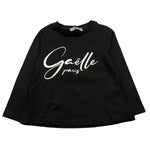 GAELLE shirt girocollo tinta unita cn logo Nero per Bambina 2741M00353 NERO GAELLE 
