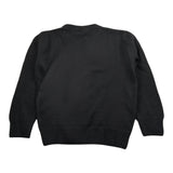 I'M Brian Maglia Girocollo Tinta Unita con Stampa per Bambino MA2622J NERO I'M BRIAN 