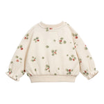 PLAY UP felpa girocollo tinta unita con stampa Panna per Bambino PA022AP11351J PANNA PLAY UP 