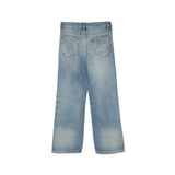 N°21 jeans tinta unita con girovita regolabile Azzurro per Bambino N21A09 AZZURRO N°21 