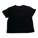 Moschino T-Shirt Girocollo Tinta Unita con Stampa per Neonato MVM047 NERO MOSCHINO 