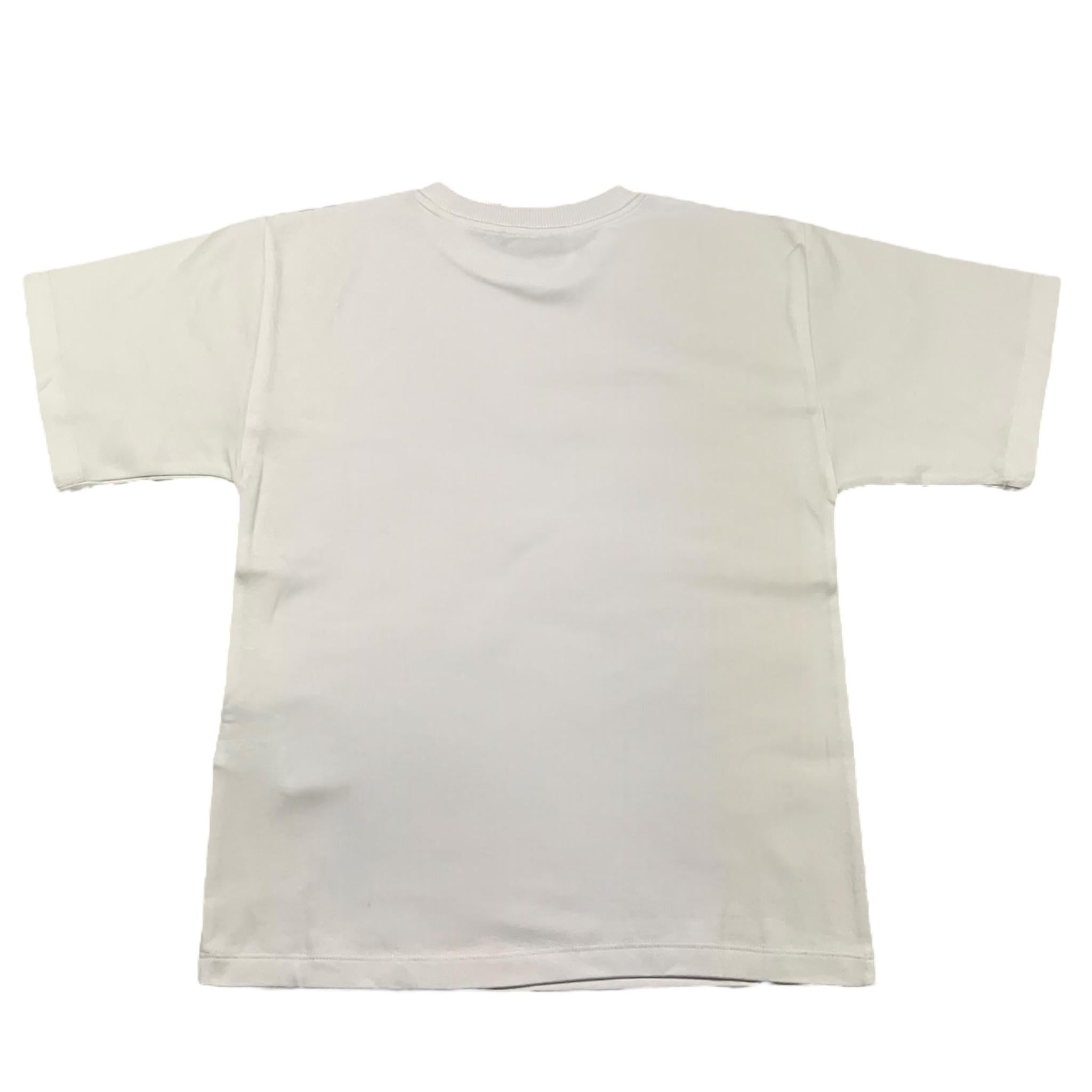 MOSCHINO t-shirt girocollo tinta unita con stampa Bianco per Bambino HAM06H BIANCO MOSCHINO 