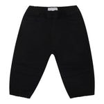 EMPORIO ARMANI pantalone tinta unita con elastico in vita Blu per Neonato 6DHJJ8 BLU EMPORIO ARMANI 