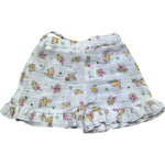 Le Bebe Short Tinta Unita Fantasia Floreale per Neonata LBG6253 BIANCO LE BEBE 
