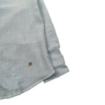 Manuel Ritz Camicia Manica Lunga tinta unita Collo Coreano Azzurro per Bambino MR3101JX AZZURRO MANUEL RITZ 