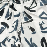 Please Bermuda Tinta Unita con Stampa per Bambino RE81364B71J BIANCO PLEASE 