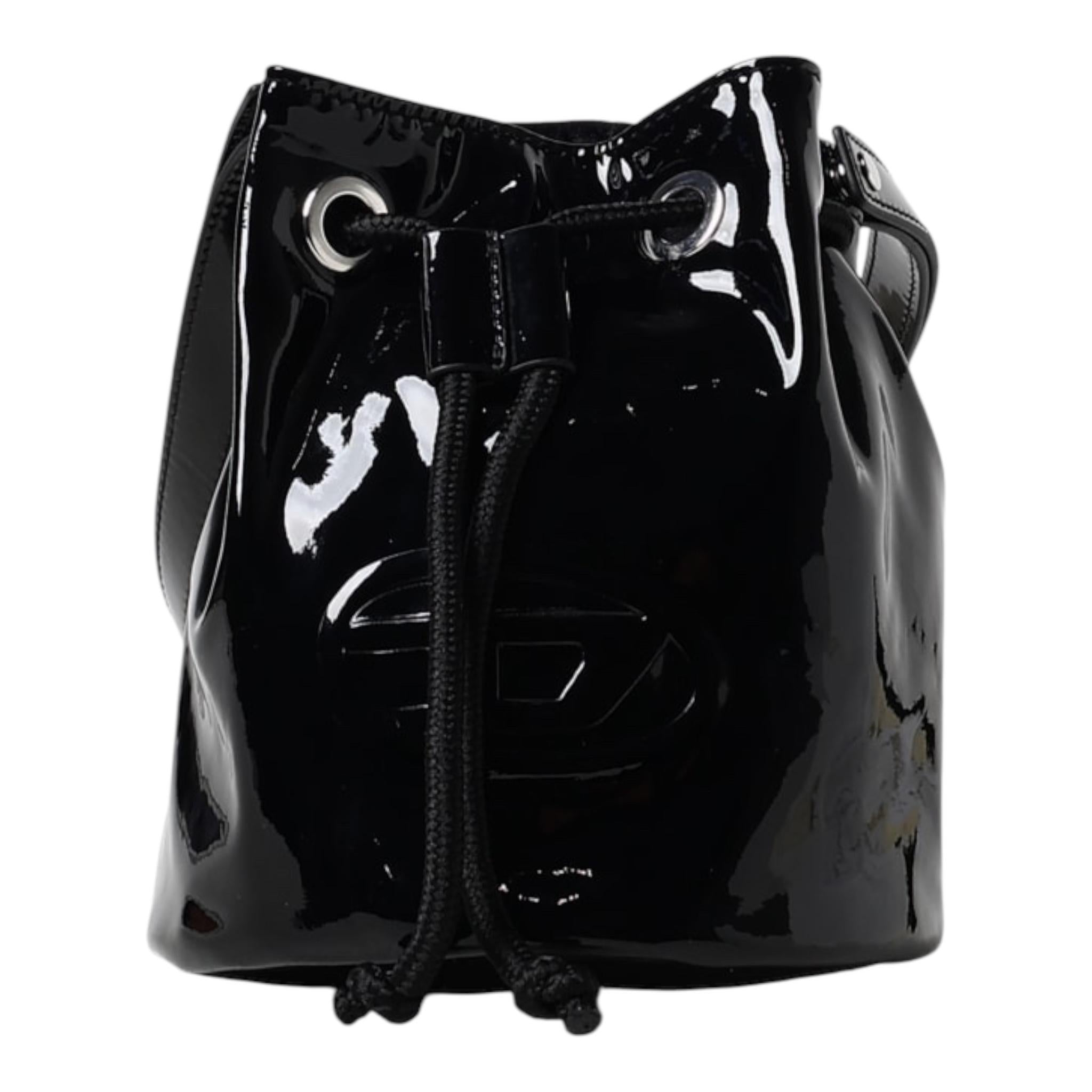 MAX&Co. borsa tinta unita in vernice Nero per Bambina J01930 NERO MAX&Co. 