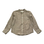 Trussardi Camicia Tinta Unita con Collo Coreano per Bambino TBP26140CA FANGO TRUSSARDI 