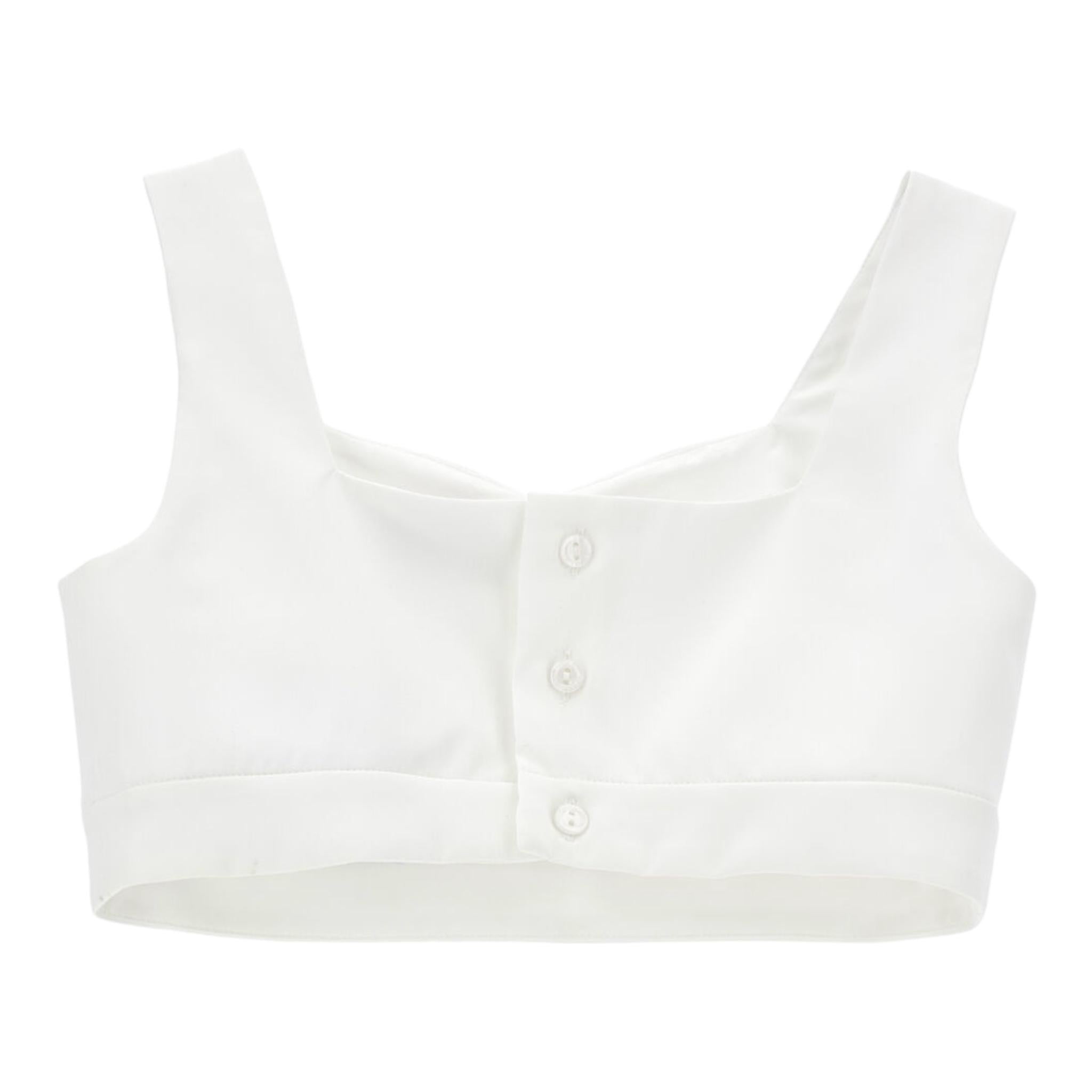 Monnalisa Top Tinta Unita  per Bambina 71E302 BIANCO MONNALISA 