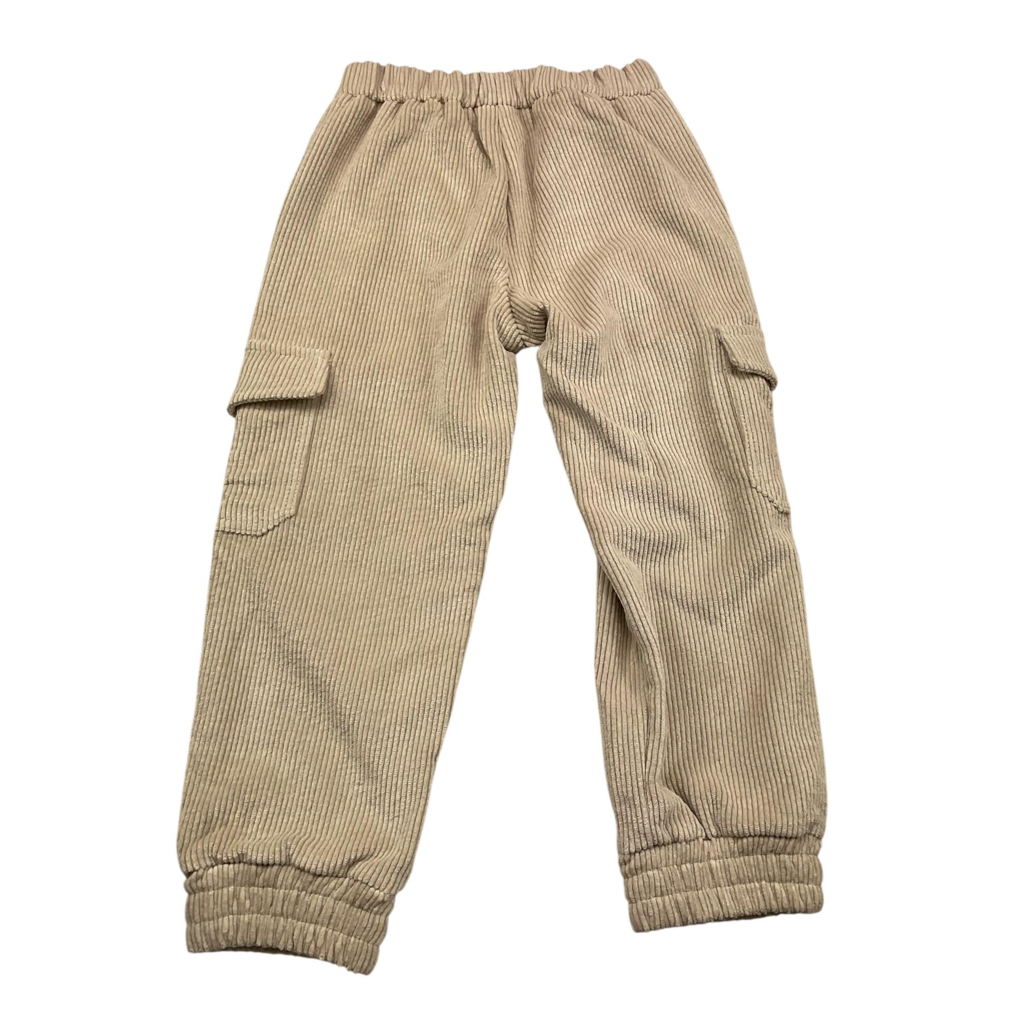 LALALU' pantalone tinta unita in velluto Beige per Bambino PTL230LB BEIGE LALALU' 