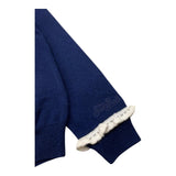 SAINT BARTH maglia tinta unita con contrasti Blu per Bambina SANGALLO BLU SAINT BARTH 