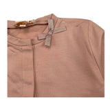 PLEASE felpa con bottoni tinta unita Rosa per Bambina LG27042G65J ROSA PLEASE 