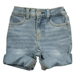 Levi'S Bermuda In Denim Tinta Unita con Elastico In Vita per Neonato 6EL347 AZZURRO LEVI'S 