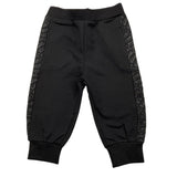 CESARE PACIOTTI pantalone tuta tinta unita logato Nero per Neonato PFP5301B NERO CESARE PACIOTTI 