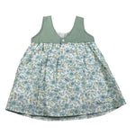 Calamaro Abito Tinta Unita con Stampa per Bambina 21298J BIANCO CALAMARO 