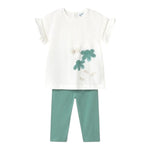 Mayoral Completo 2 Pezzi T-Shirt-Leggins per Neonata 1734 BIANC MAYORAL 