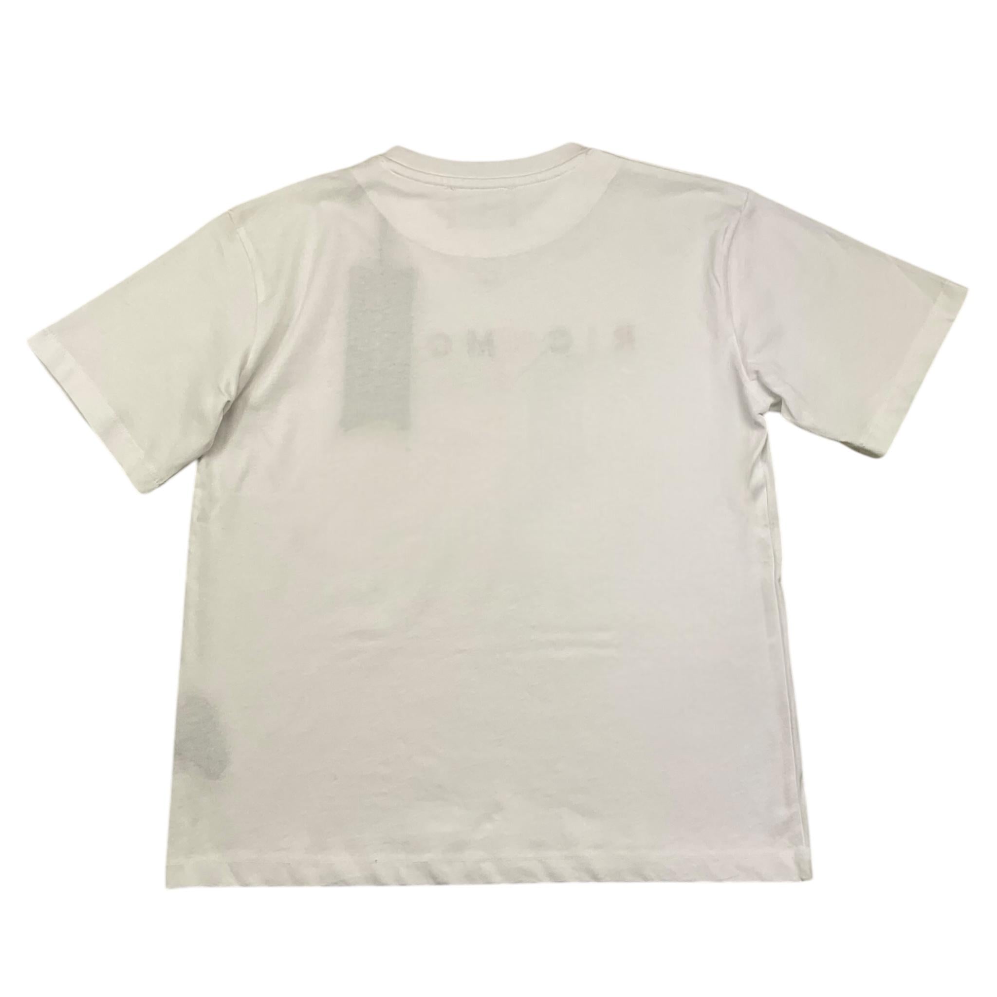JOHN RICHMOND t-shirt girocollo tinta unita con ricami Bianco per Bambina RGA25142 BIANCO JOHN RICHMOND 