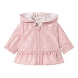 Mayoral Giubbino Bicolore con Cappuccio Reversibile Rosa per Neonata 1479X ROSA MAYORAL 